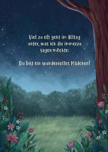 Produktbild: F&uuml;r ein wundervolles M&auml;dchen wie dich