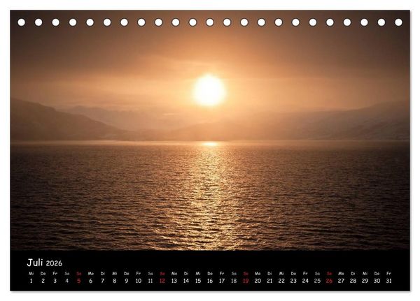 Produktbild: Norwegen (Tischkalender 2026 DIN A5 quer), CALVENDO Monatskalender