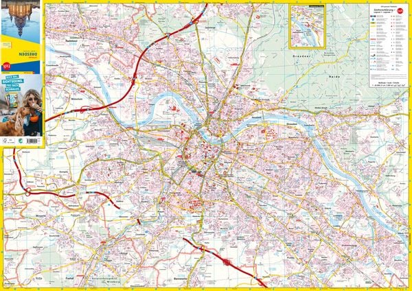 Produktbild: Falk Cityplan Dresden 1:20.000 LZ bis 2027