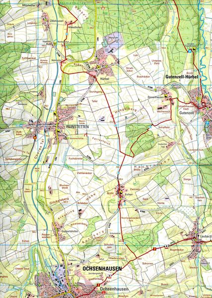 Produktbild: W264 Wanderkarte 1:25 000 Ochsenhausen