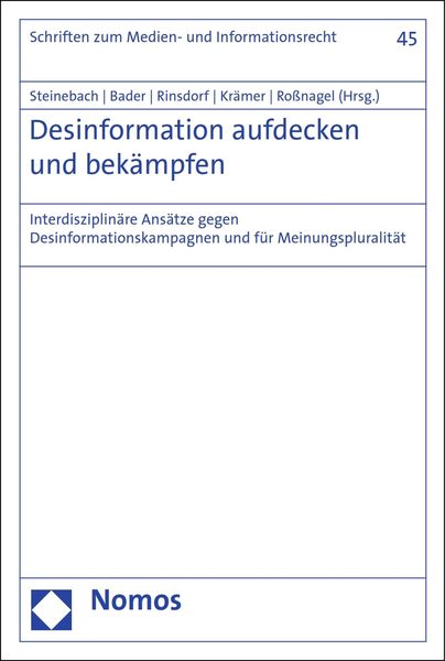 Produktbild: Desinformation aufdecken und bek&auml;mpfen