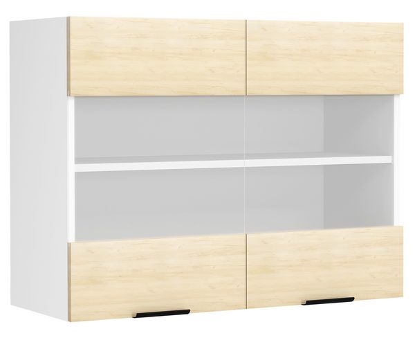 Produktbild: K&uuml;chenschrank B. 80 cm H&auml;ngeschrank K&uuml;che Fasola