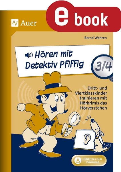 Produktbild: H&ouml;ren mit Detektiv Pfiffig Klasse 3/4