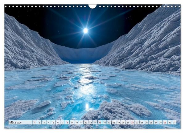 Produktbild: Kosmische Landschaften - Jenseits der Erde (Wandkalender 2026 DIN A3 quer), CALVENDO Monatskalender
