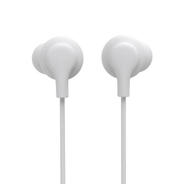 Produktbild: Hama Curly In Ear Kopfh&ouml;rer kabelgebunden Wei&szlig; Lautst&auml;rkeregelung Telefon