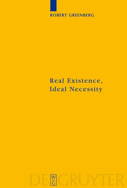 Produktbild: Real Existence, Ideal Necessity