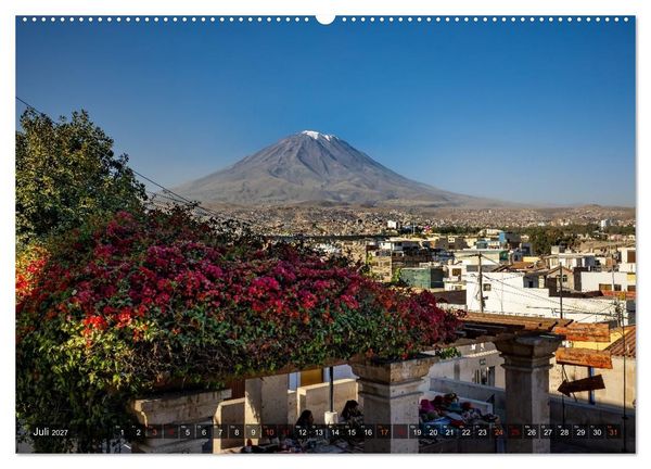 Produktbild: Peru - Traumreise durch das Land der Inka (hochwertiger Premium Wandkalender 2027 DIN A2 quer), Kunstdruck in Hochglanz