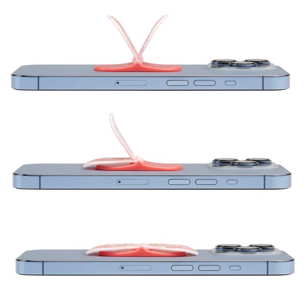 Produktbild: Zipgrips Pink Flowers &ndash; 2-in-1 Handygriff & Aufsteller