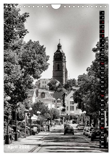 Produktbild: Ein Blick auf Bad Wildungen (Wandkalender 2026 DIN A4 hoch), CALVENDO Monatskalender