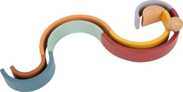 Produktbild: Holzbausteine Regenbogen "Safari"