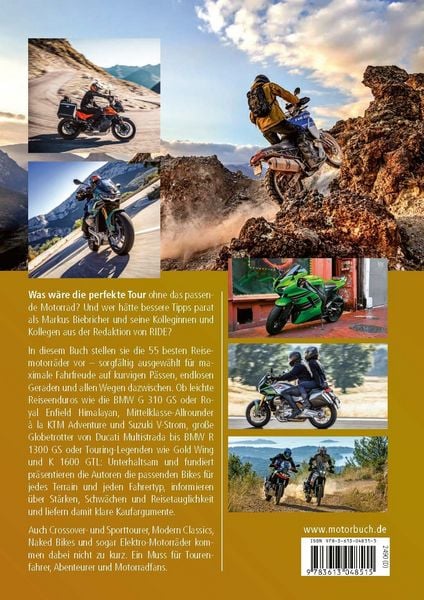 Produktbild: Ride - Die besten Reisemotorr&auml;der: neu & gebraucht