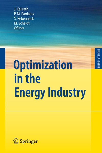 Produktbild: Optimization in the Energy Industry