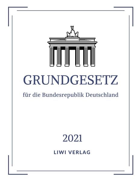 'Grundgesetz Für Die Bundesrepublik Deutschland' Von '' - Buch - '978-3 ...