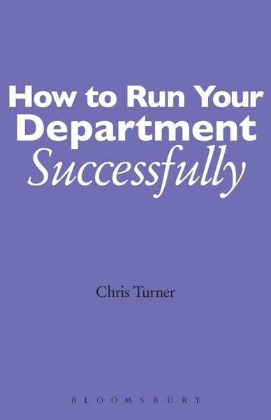 Produktbild: How to Run your Department Successfully