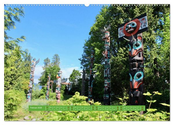 Produktbild: Vancouver - Tr&auml;umen zwischen Wolken und Meer (hochwertiger Premium Wandkalender 2026 DIN A2 quer), Kunstdruck in Hochglanz