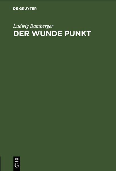 Produktbild: Der wunde Punkt