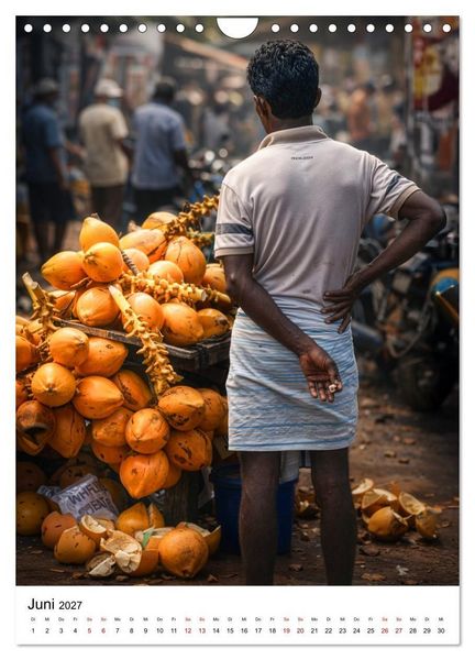 Produktbild: Erlebe Sri Lanka &ndash; Die Menschen hinter der Magie (Wandkalender 2027 DIN A4 hoch), CALVENDO Monatskalender