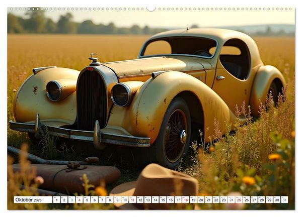 Produktbild: Vergessene Legenden (hochwertiger Premium Wandkalender 2026 DIN A2 quer), Kunstdruck in Hochglanz