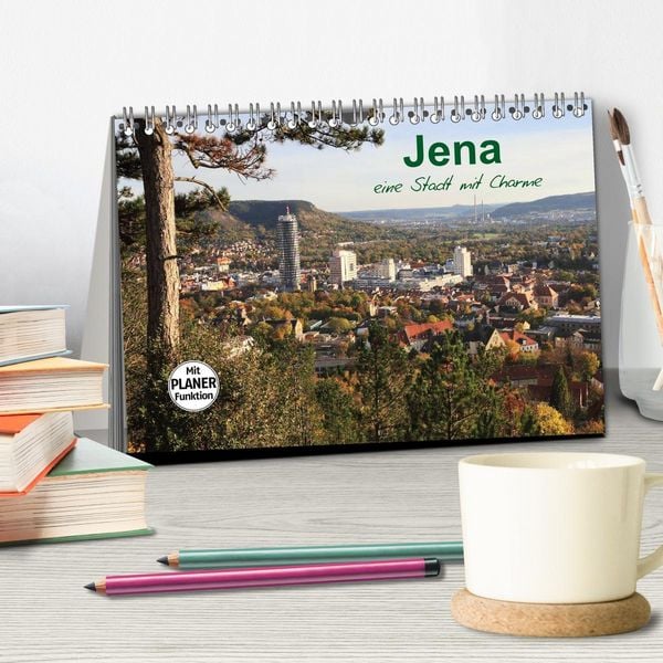 Produktbild: Jena in Th&uuml;ringen (Tischkalender 2026 DIN A5 quer), CALVENDO Monatskalender