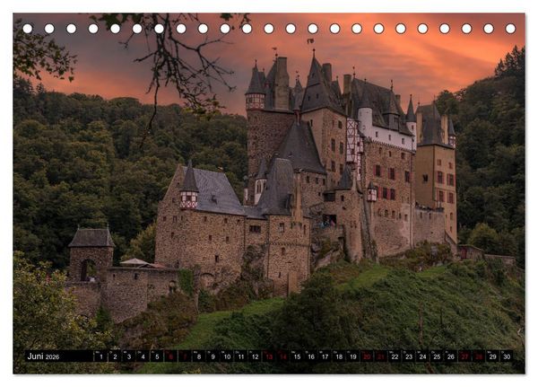 Produktbild: Die Mosel zwischen Bremm und Koblenz (Tischkalender 2026 DIN A5 quer), CALVENDO Monatskalender