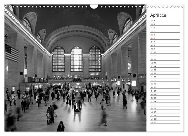 Produktbild: New York (Wandkalender 2026 DIN A3 quer), CALVENDO Monatskalender