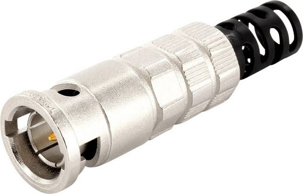 Produktbild: Teleg&auml;rtner HDTV-BNC-Steckverbinder Stecker, gerade 75Ω J01002A0080 1St.