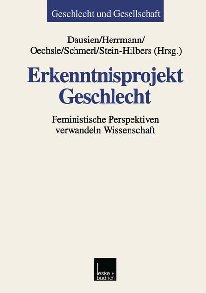 Produktbild: Erkenntnisprojekt Geschlecht