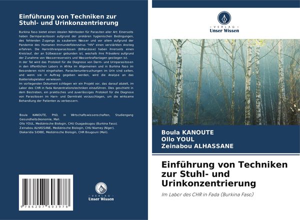 Einführung von Techniken zur Stuhl- und Urinkonzentrierung, Taschenbuch von Boula Kanoute , Ollo Youl , Zeinabou Alhassane, Verlag Unser Wissen,