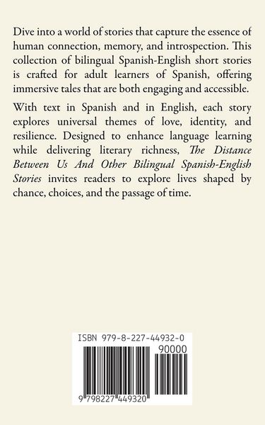 Produktbild: The Distance Between Us And Other Bilingual Spanish-English Stories
