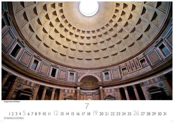 Produktbild: Rom Kalender 2026 – Wandkalender | Fotokalender Italien 35x50cm - mit 12 beeindruckenden Motiven der ewigen Stadt