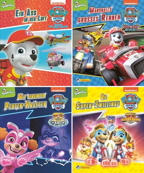 Nelson Mini-Bücher: 4er PAW Patrol 13-16, Set von , Nelson, 9783845117843