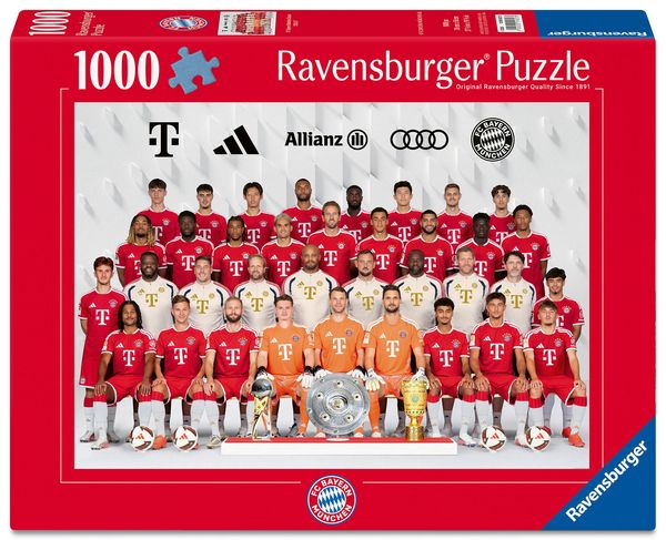 Erwachsenenpuzzle 1000 Teile - FC Bayern München Saison 2026/27