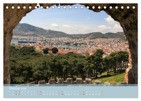 Produktbild: Lesbos - Inselimpressionen (Tischkalender 2026 DIN A5 quer), CALVENDO Monatskalender
