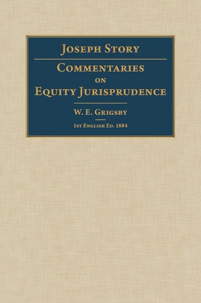 Produktbild: Commentaries on Equity Jurisprudence