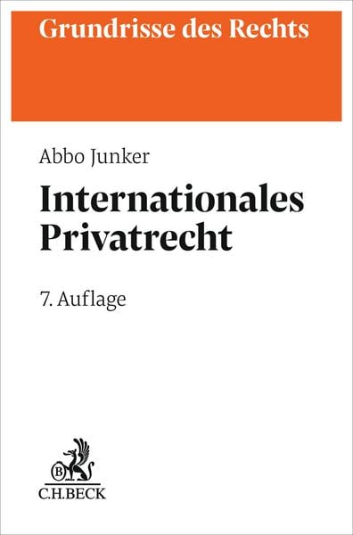 Produktbild: Internationales Privatrecht