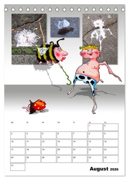 Produktbild: SO EIN SHIT! (Tischkalender 2026 DIN A5 hoch), CALVENDO Monatskalender