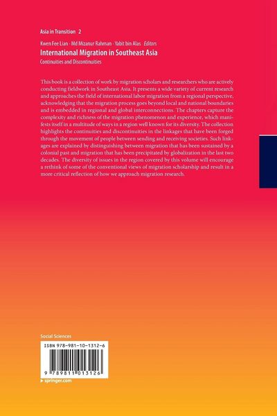 Produktbild: International Migration in Southeast Asia