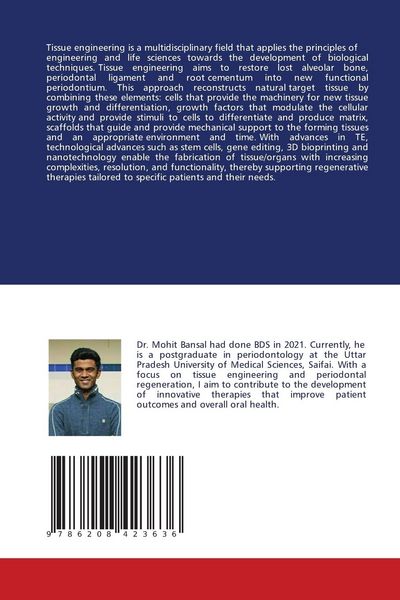 Produktbild: Tissue Engineering in Periodontal Regeneration