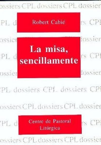 Produktbild: La misa, sencillamente