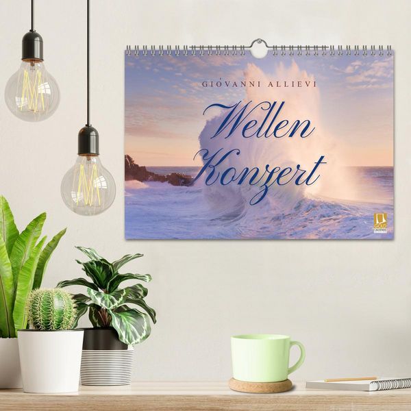 Produktbild: Wellen Konzert (Wandkalender 2026 DIN A4 quer), CALVENDO Monatskalender
