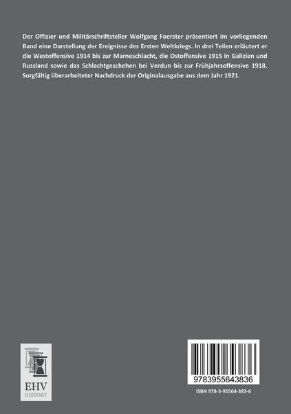 Produktbild: Graf Schlieffen und der Weltkrieg