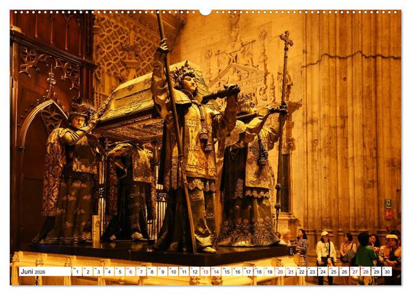 Produktbild: Santa Mar&iacute;a de la Sede (Wandkalender 2026 DIN A2 quer), CALVENDO Monatskalender