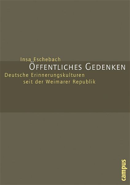 Produktbild: &Ouml;ffentliches Gedenken