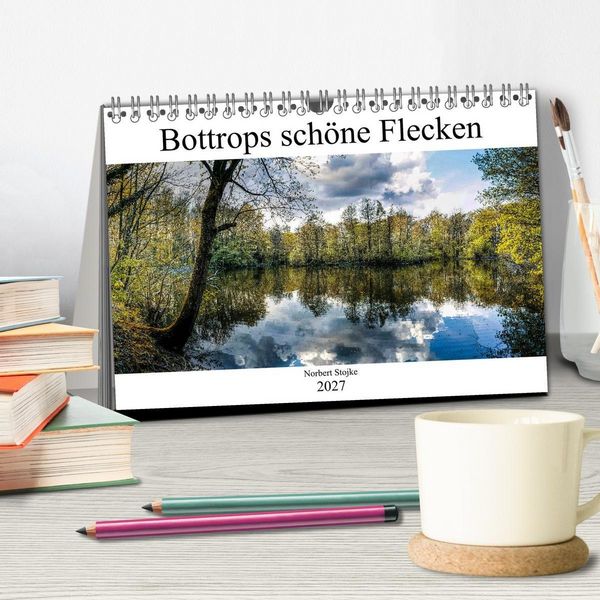 Produktbild: Bottrops sch&ouml;ne Flecken (Tischkalender 2027 DIN A5 quer), CALVENDO Monatskalender