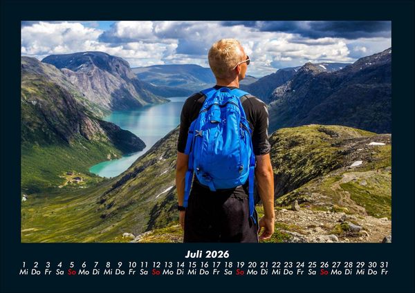 Produktbild: Wanderlust 2026 Fotokalender DIN A4