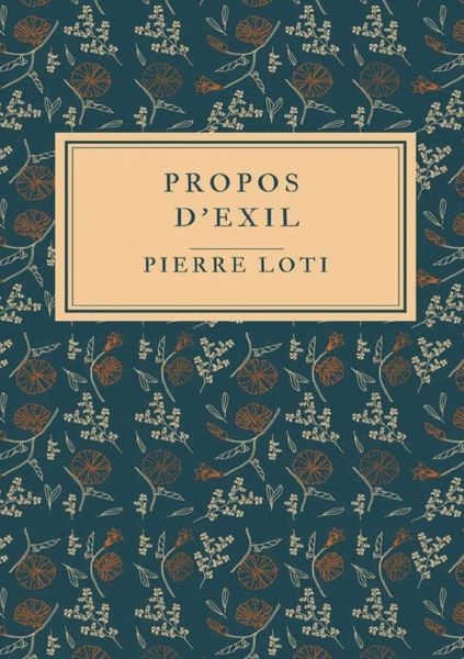 Produktbild: Propos d'Exil
