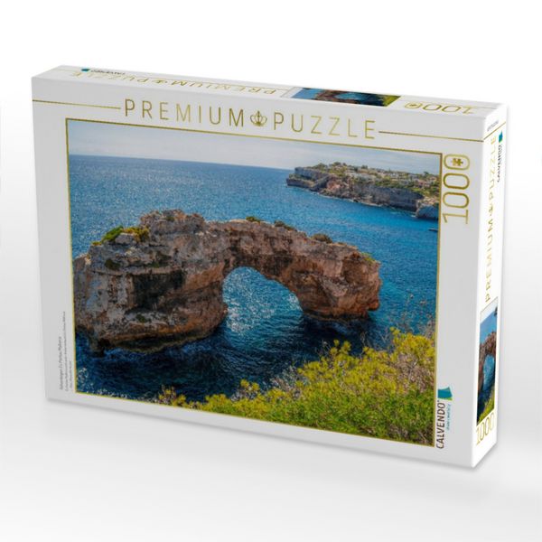 Produktbild: CALVENDO Puzzle Felsenbogen Es Pontas Mallorca | 1000 Teile Lege-Gr&ouml;&szlig;e 64x48cm Foto-Puzzle f&uuml;r gl&uuml;ckliche Stunden
