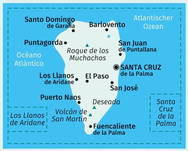 Produktbild: KOMPASS Wanderkarte 232 La Palma 1:50.000
