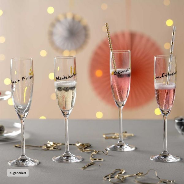 Produktbild: Leonardo Sektglas 200 ml 'L&auml;uftbeimir' PRESENTE Sektglas 200 ml 'L&auml;uftbeimir' PRESENTE
