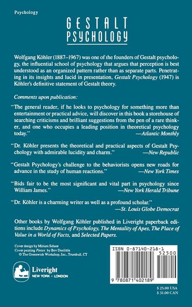 Produktbild: Gestalt Psychology